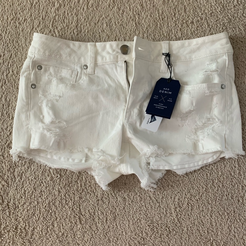 White shorts